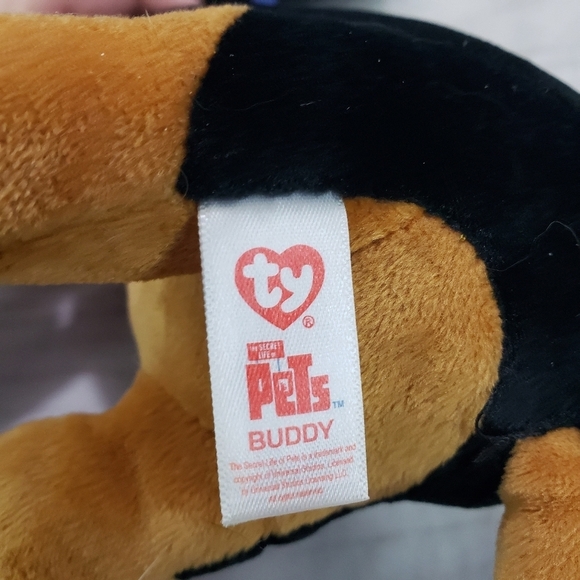 ๐SOLD๐ TY Secret Life Of Pets Buddy Dachshund Dog 18 Inch Plush Toy 2016 Tag - Picture 9 of 11